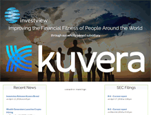 Tablet Screenshot of investview.com